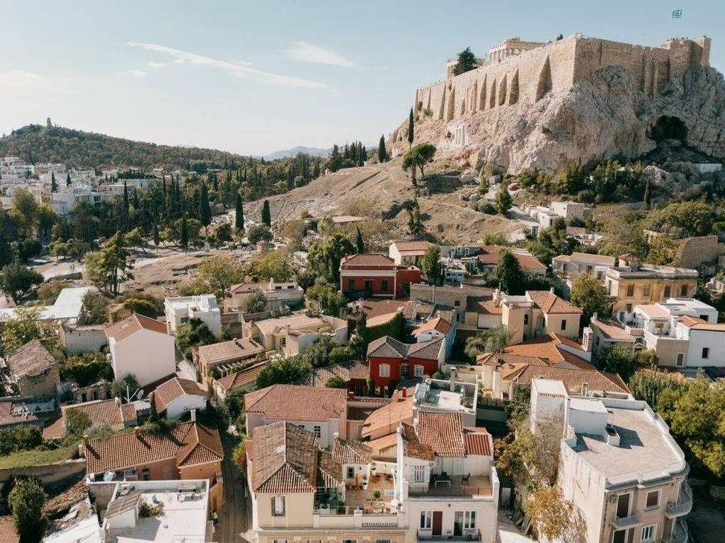 Apartmán Touristic Center&Acropolis View Atény Exteriér fotografie